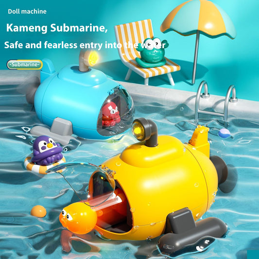 Luminous Catapult Submarine Bath Toy